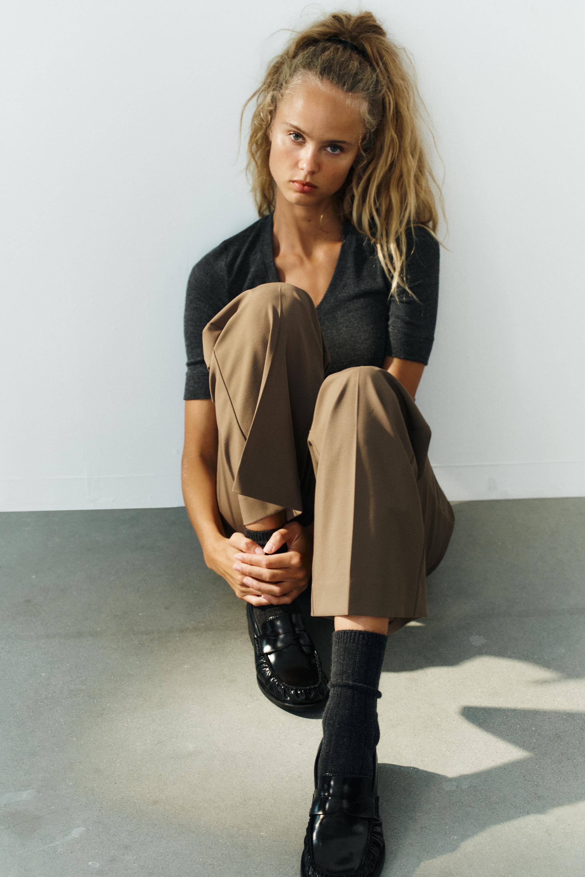 PATENT-EFFECT LOAFERS